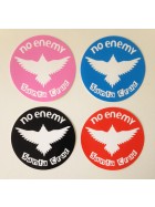 No Enemy Santa Cruz Open Wings Sticker
